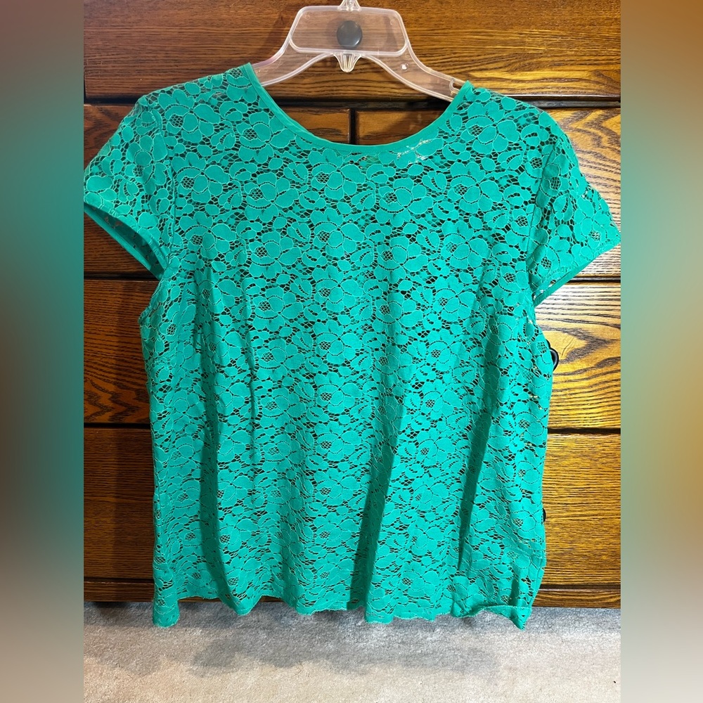 Liz Claiborne mesh top